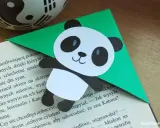 Urocza zakładka do książki w kształcie pandy, idealna do zaznaczania stron. Dowiedz się, jak zrobić zakładkę do książki krok po kroku!